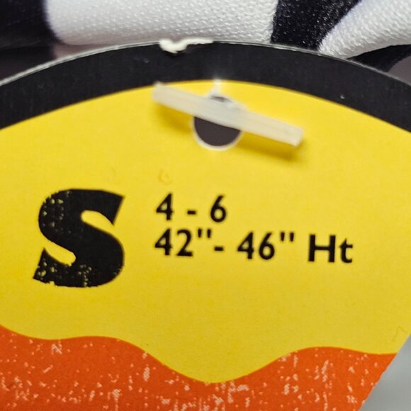 New 50s Girls Kid Child Pink Black Stripped Poodle Dog Dress Costume S Small 4 - Picture 11 of 15